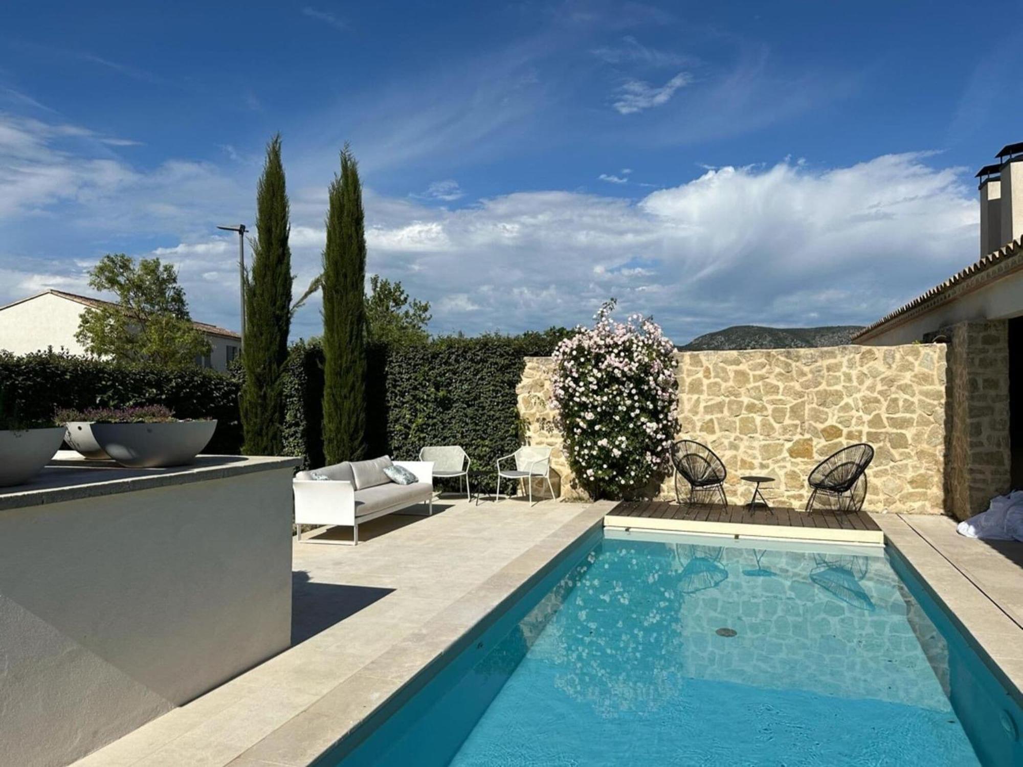Modern Villa With Private Pool In Malauc N Malaucène Exterior foto